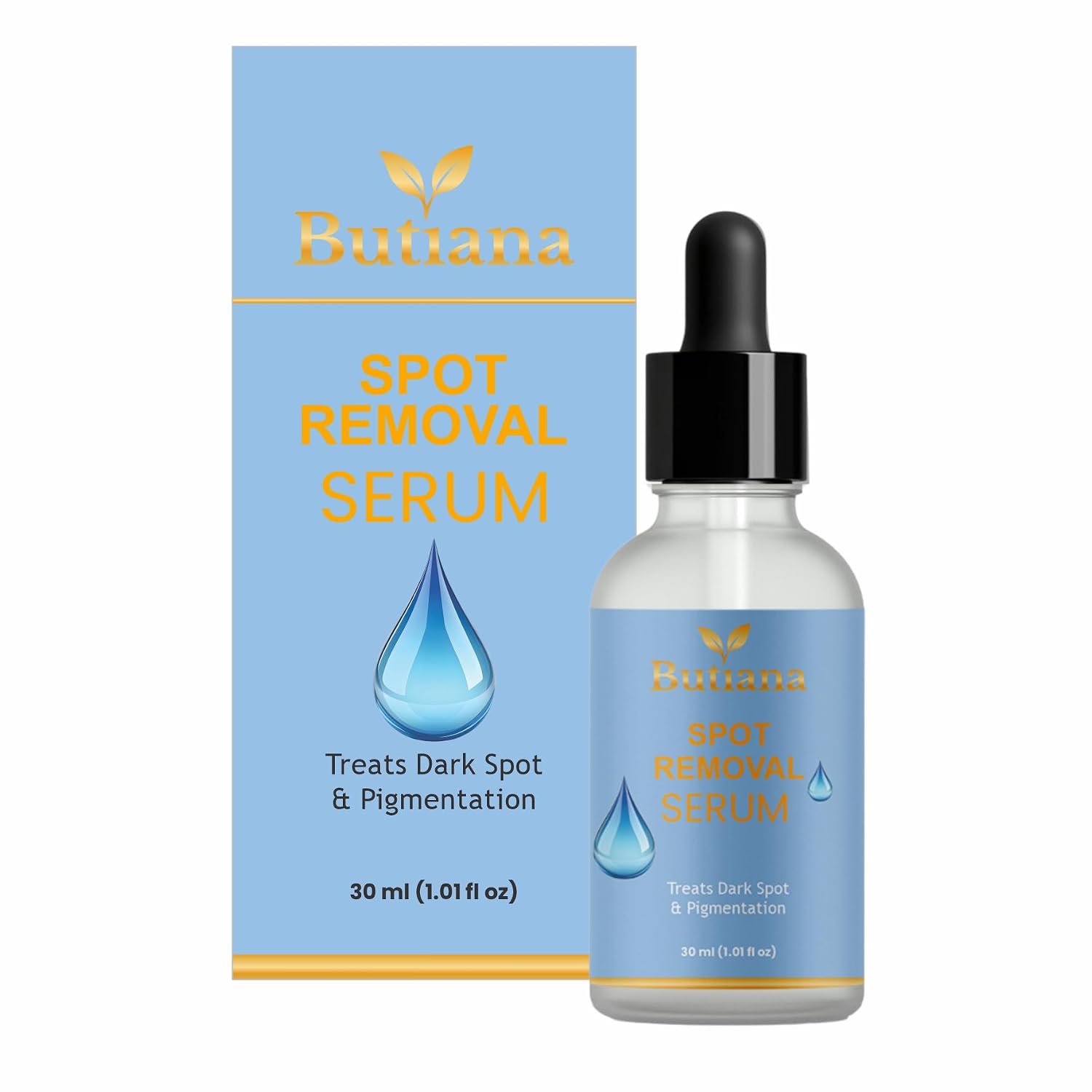 Butiana Spot Removal Serum, 5-in-1 Solution for Dark Spots and Pigmentation, 30ml